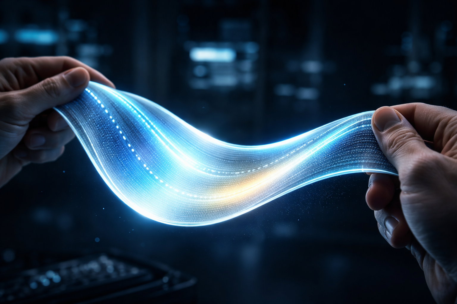 South Korea Solves the Foldable Screen Problem With a Material That Keeps Its Brightness