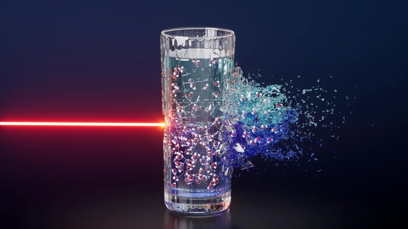 Researchers discovered a new critical point in water that appears only when it is cooled far below freezing without forming ice. At this point, two distinct liquid forms of water merge into one — producing the wild fluctuations that give water its famously strange properties. Credit: POSTECH University, South Korea.