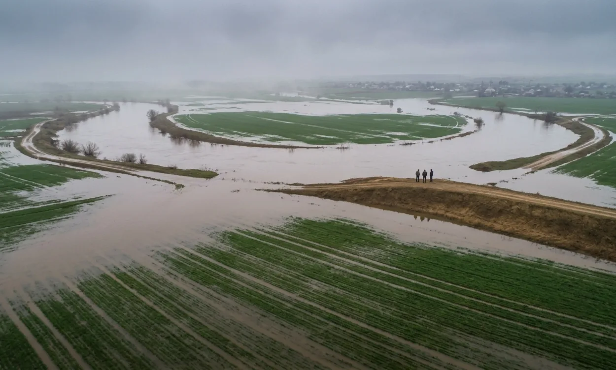 Across the world, communities plan for floods based on calendars built over generations. A major new study shows those calendars are now wrong. Image: representative illustration / NavsoraTimes.
