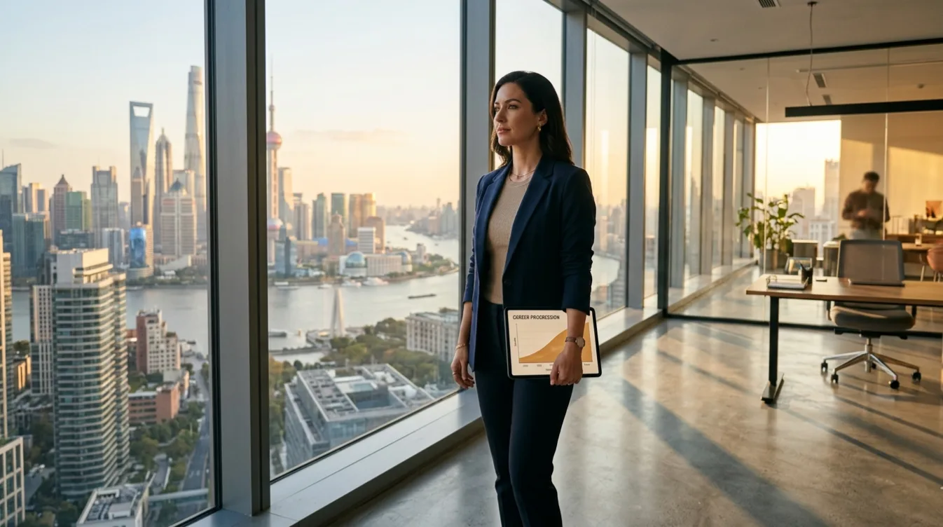 Research with 361 internationally mobile professionals found that regular collaboration with generative AI tools builds career adaptability — the psychological flexibility that sustains long-term employment across changing conditions. Image: NavsoraTimes illustration.